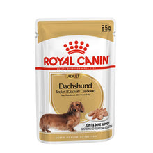 Load image into Gallery viewer, Royal Canin Dachshund Dog Food Pouches 12x85g