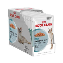 Load image into Gallery viewer, Royal Canin Hairball Care Adult Wet Food Pouches - 12 x 85g