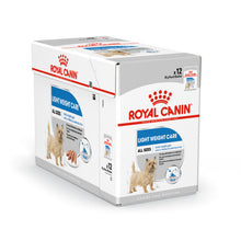 Load image into Gallery viewer, Royal Canin Mini Light Weight Care Adult Wet Food Pouches - 12 x 85g