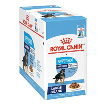 Royal Canin Maxi Puppy Wet Food Pouches - 10x140g