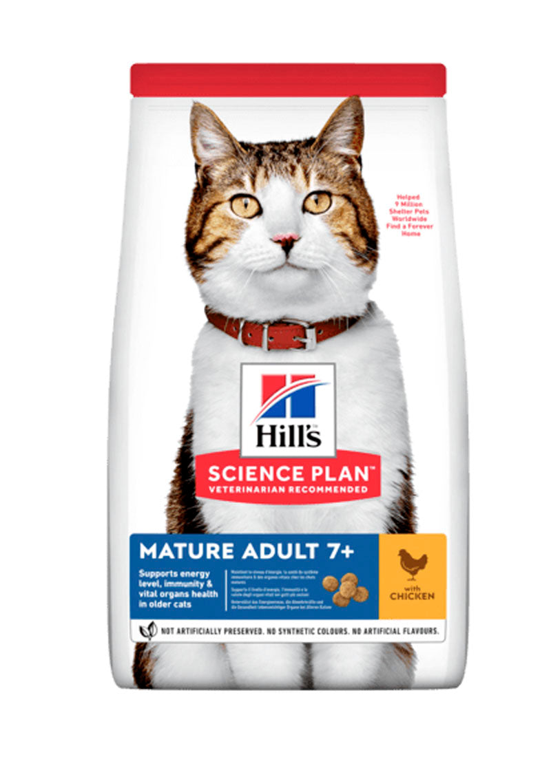 Hill's Science Plan Mature Chicken Adult 7+ Cat Food