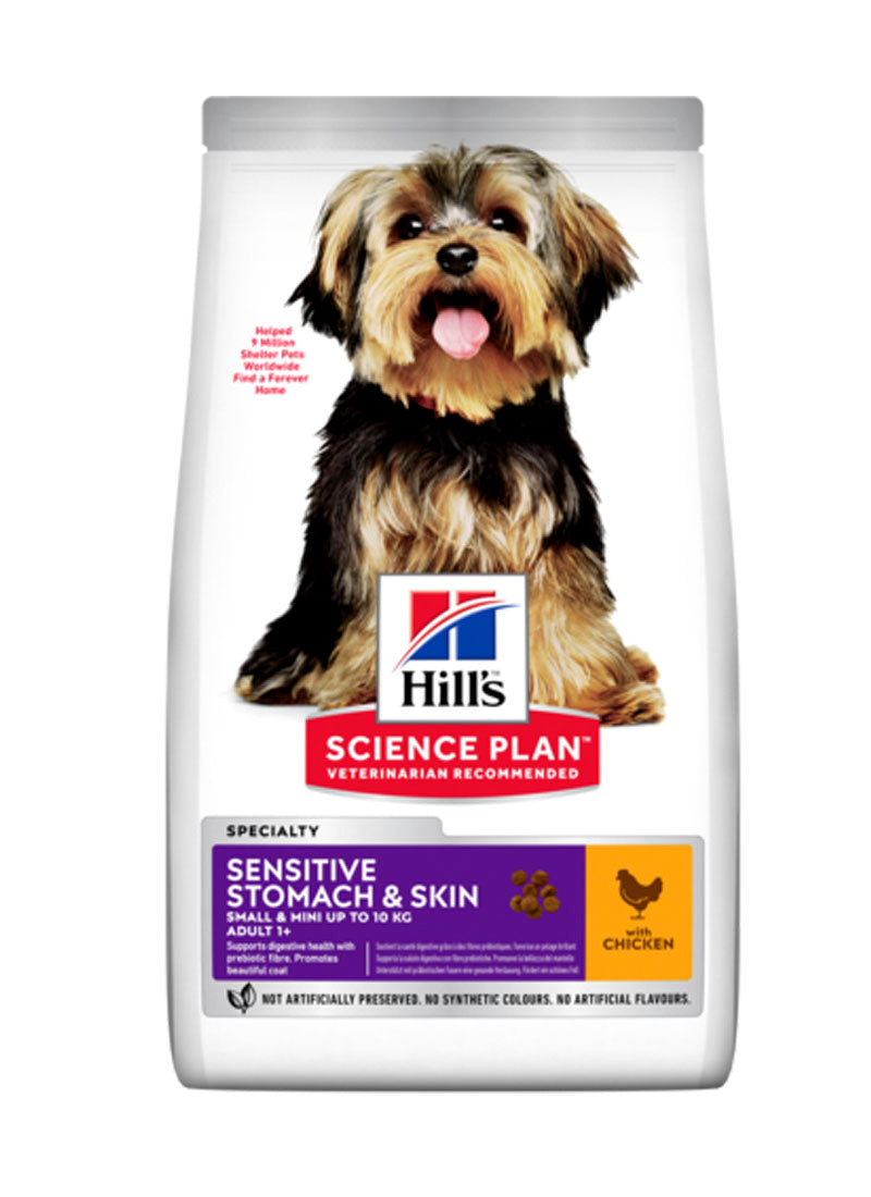 Hill's Sensitive Stomach & Skin (Chicken) Small & Mini Adult Dog Food