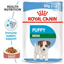 Load image into Gallery viewer, Royal Canin Mini Puppy Wet Food Pouches - 12x85g
