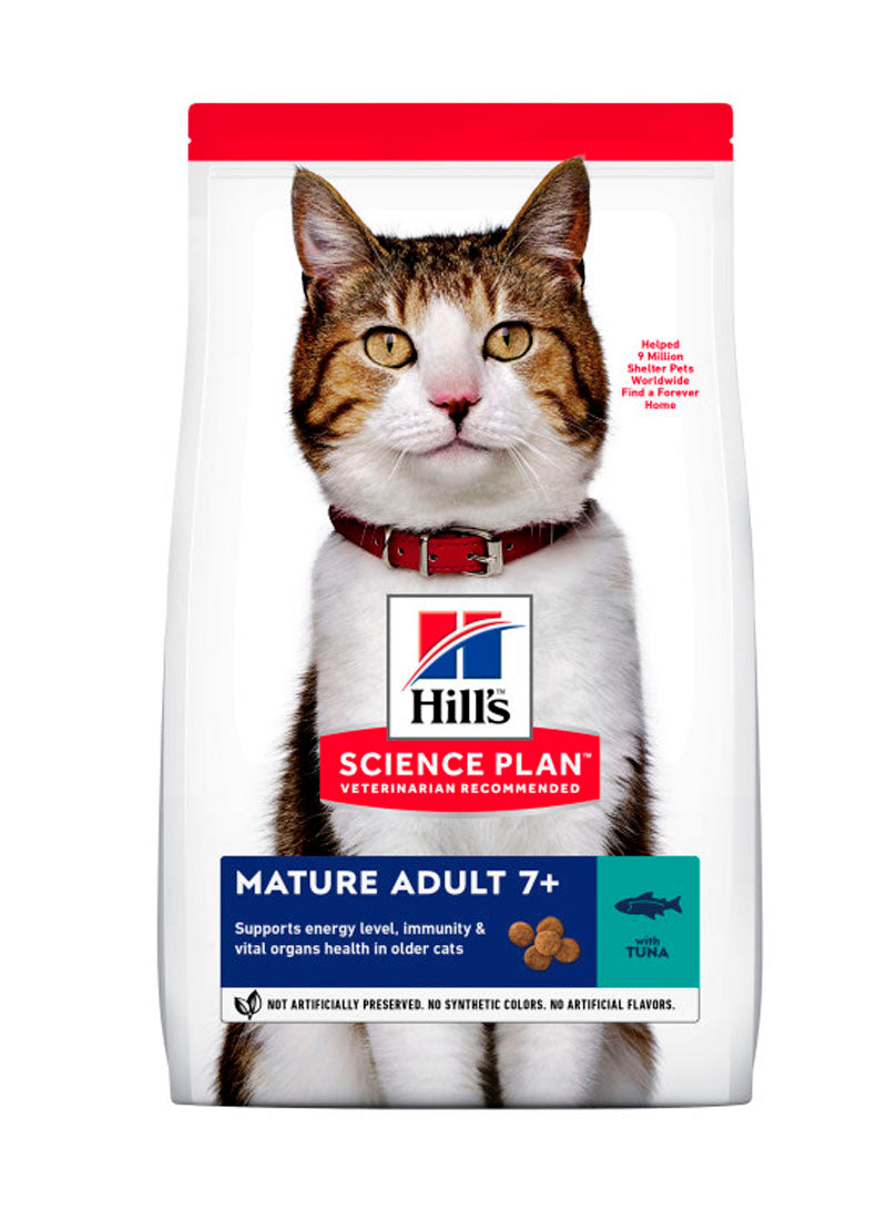 Hill's Science Plan Mature Tuna Adult 7+ Cat Food