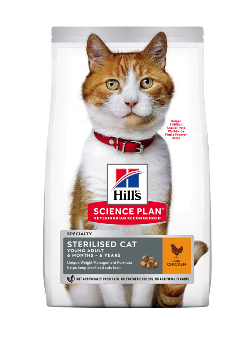 Hill's Science Plan Sterilised Young Adult Cat Food