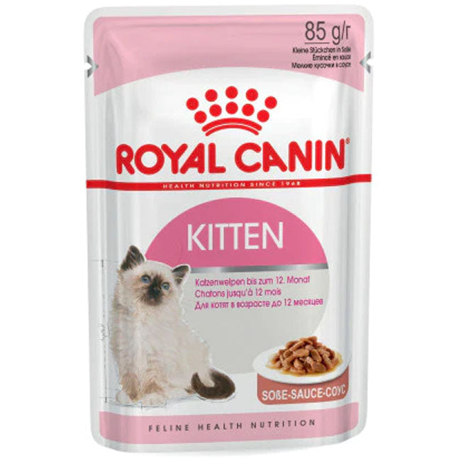 Royal Canin Wet Instinctive Kitten Food Pouch 12x85g