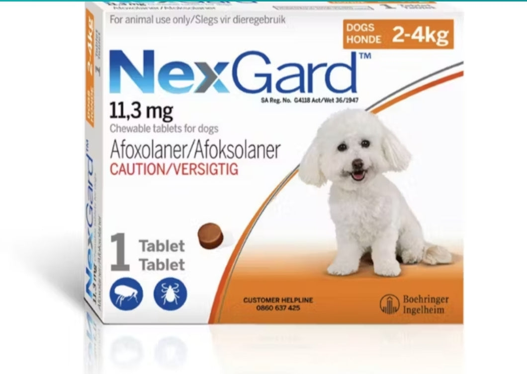 NEXGARD (2-4kg)