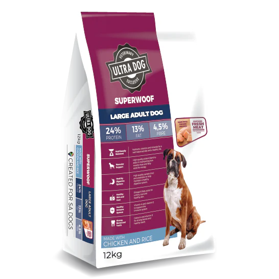 Ultradog Superwoof Large Breed Adult Beef & Rice