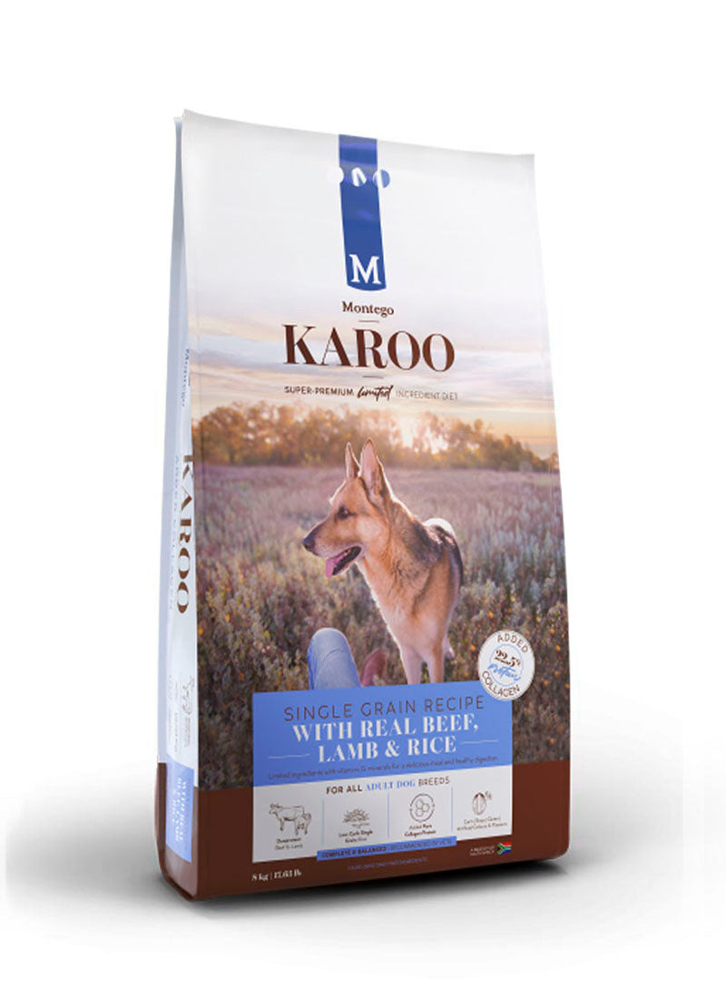 Montego Karoo All Breed Beef and Lamb Adult Dog Food