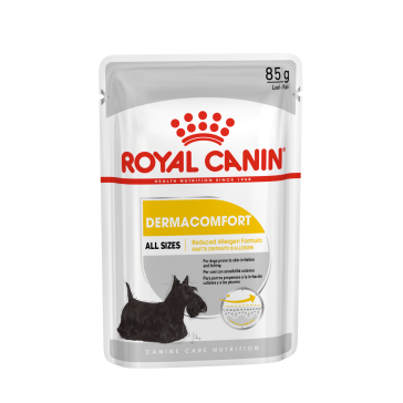 Royal Canin Dermacomfort Adult Wet Food Pouches - 12 x 85g