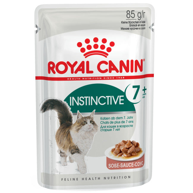 Royal Canin Wet Instinctive 7+ Cat Food Pouch 12x85g