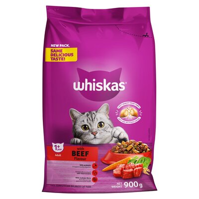 WHISKAS (Beef & Lamb) 900g