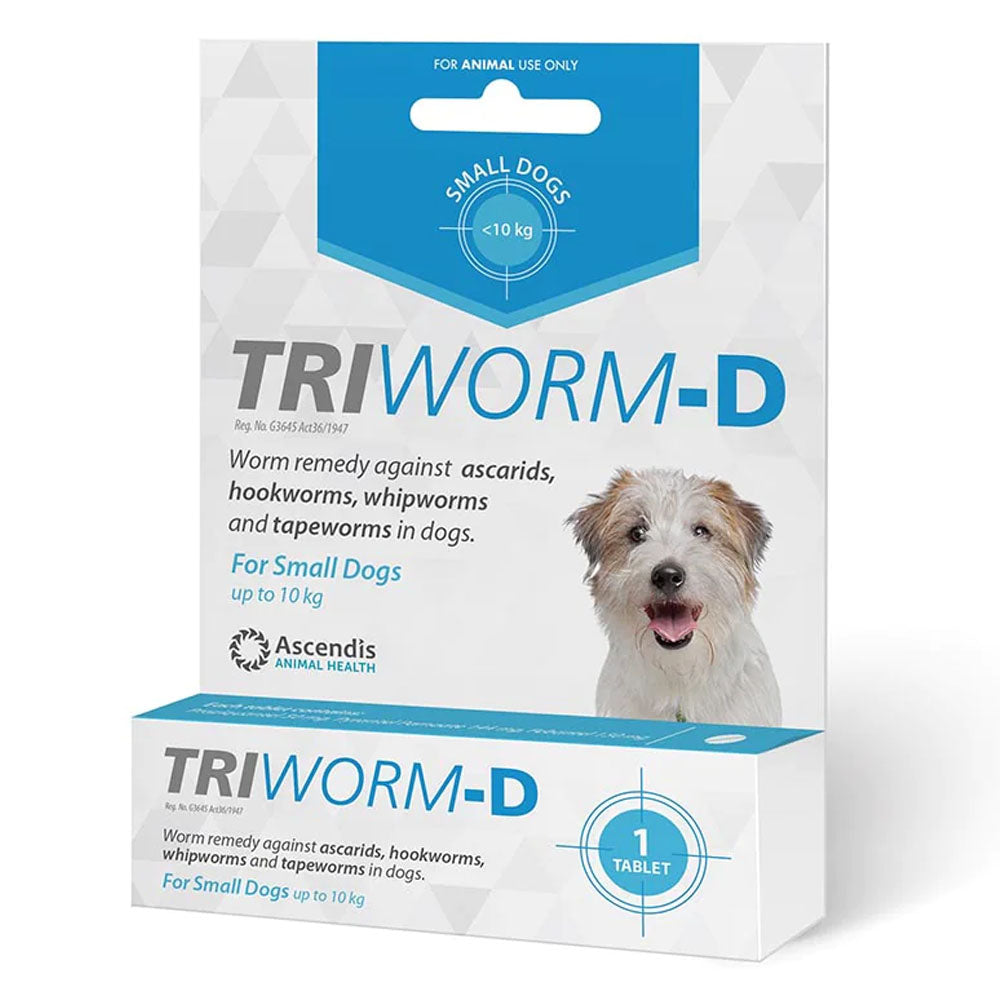 TRIWORM-D (Small dogs)