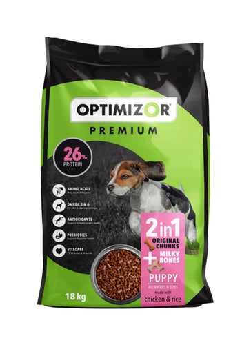 OPTIMIZOR PREMIUM (PUPPY) - MILKY BONESHappy Pawz  pet store