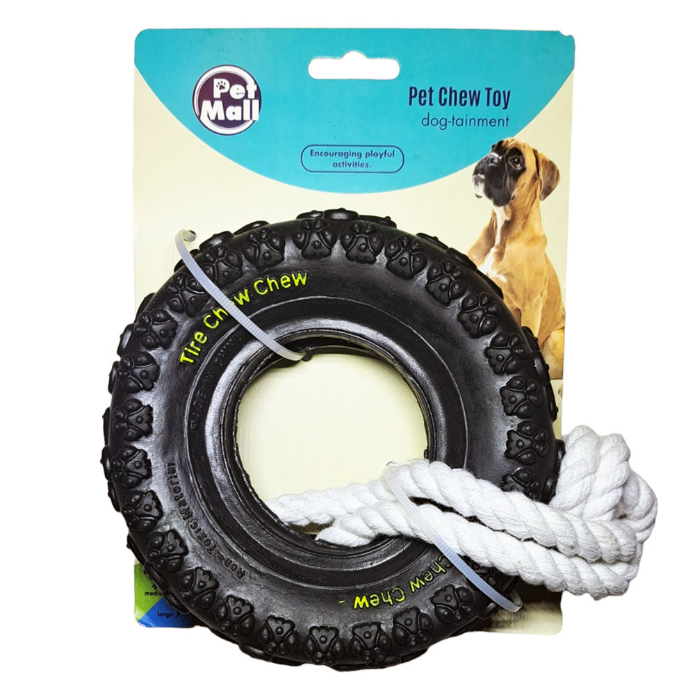 CHEW TOY TYRE (Large)Happy Pawz  pet store