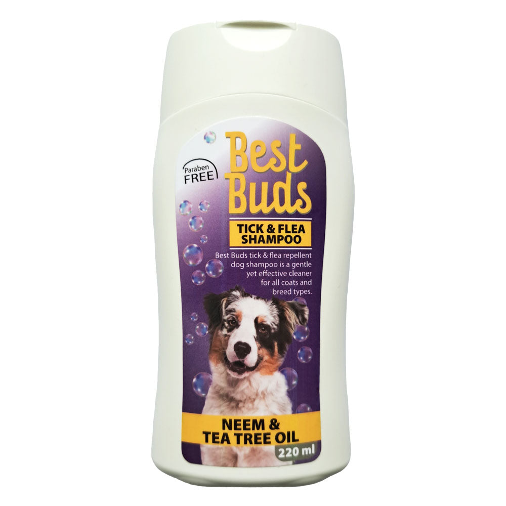 BEST BUDS tick and flea shampoo