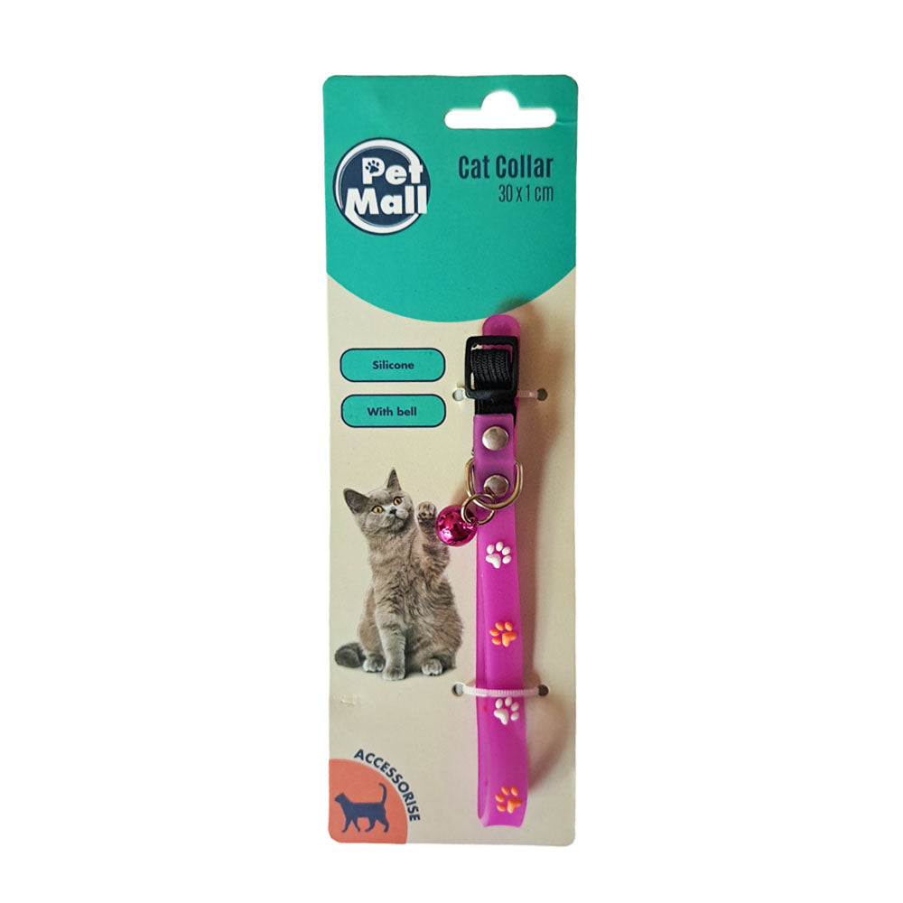 CAT COLLAR WITH BELL (Pink)