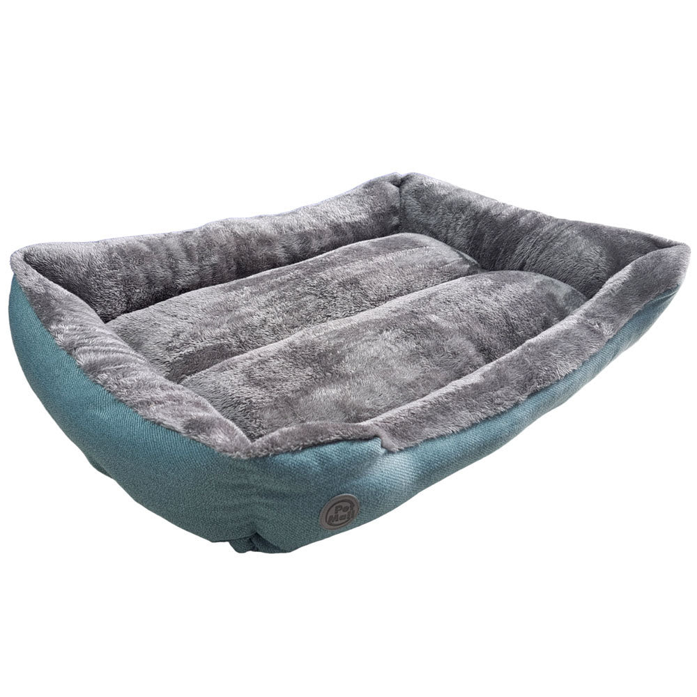 BED fur (medium) turq